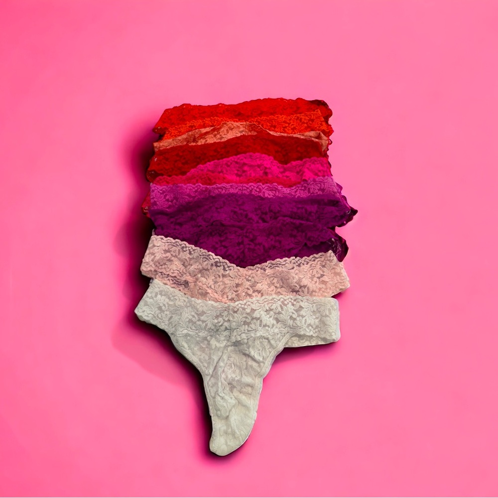 11 Hanky Panky Thongs Lot one size